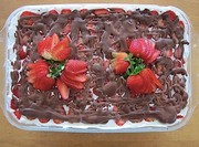 Gâteau Fraise Glacière (sans cuisson) 