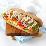 Sandwichs au poulet « Banh mi »