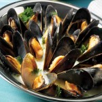 Moules au parmesan grillées au barbecue