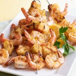 Brochettes de fromage Bergeron Classique et de crevettes