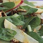 Salade d'épinards aux pommes