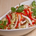 Salade de chou napa asiatique