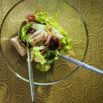 Salade de calmars grills