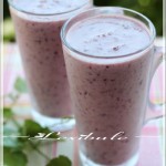 Smootie moelleux aux pommes et aux petits fruits