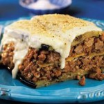 Moussaka au porc haché