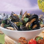 Moules vapeur à l'asiatique, cuites au barbecue