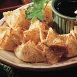 Wontons aux crevettes sauce asiatique