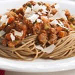 Sauce spaghetti à la viande et aux légumes