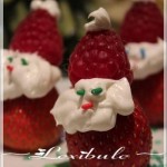 Fraises en père Noël