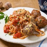 Spaghetti & Meatballs à la sauce tomate