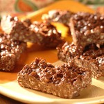 Barres granola au chocolat