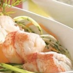 Salade de homard et pamplemousses