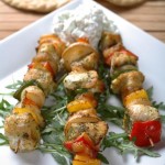 Brochettes de poulet grillé à la libanaise