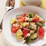 Salade grecque express pour deux