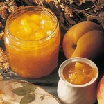 Confiture de pêches et de mangues