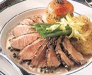 Aiguillettes de canard au barbecue