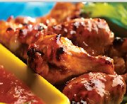 Ailes de poulet épicées à l'abricot