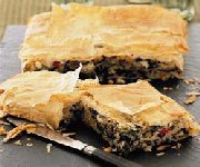 Baklavas grecs aux épinards