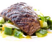 Bavette de boeuf GrilRouge Angus marine aux pices 