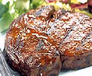 Bifteck de faux-filet barbecue