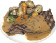 Bifteck de surlonge sauce aux 5 poivres