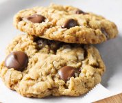 Biscuits  l'avoine et aux brisures de chocolat