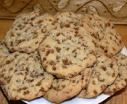 Biscuits aux bouchées de caramel 