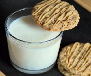 Biscuits beurre d'arachides et avoine (santé, peu sucrés) – PLANbouffe