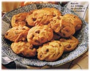 Biscuits aux brisures de chocolat et aux amandes 1