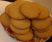 Biscuits croquants au gingembre