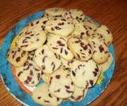 Biscuits de noël aux canneberges de Manger avec mo