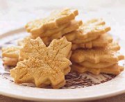 Biscuits feuilles d'érable