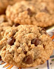 Biscuits sant  l'avoine et aux grains de chocolat 