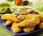 Blanc de poulet pané aux flocons de maïs