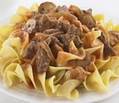 Boeuf Stroganoff facile  prparer