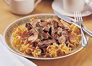 Boeuf stroganoff rapide