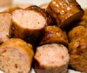 Bouchées de saucisses au miel et à la moutarde