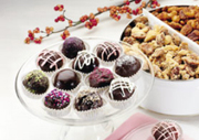 Boulettes au chocolat trempées