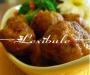 Boulettes de porc  l'indienne