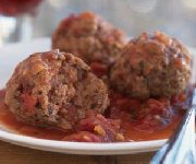 Boulettes de viande en sauce tomate 