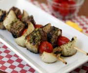 Brochettes de porc grilles faciles  prparer