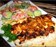 Brochettes de poulet Tikka