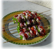 Brochettes d'huîtres