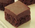 Brownies  Garniture de Fudge 