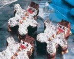 Brownies Bonhommes de Neige 