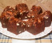 Brownies au caramel et aux pacanes 2  