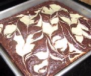 Brownies glacs au fromage  la crme