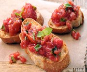 Bruschetta  la mexicaine