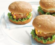 Burgers de dinde farcis 