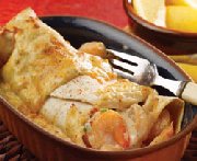 Burritos aux crevettes